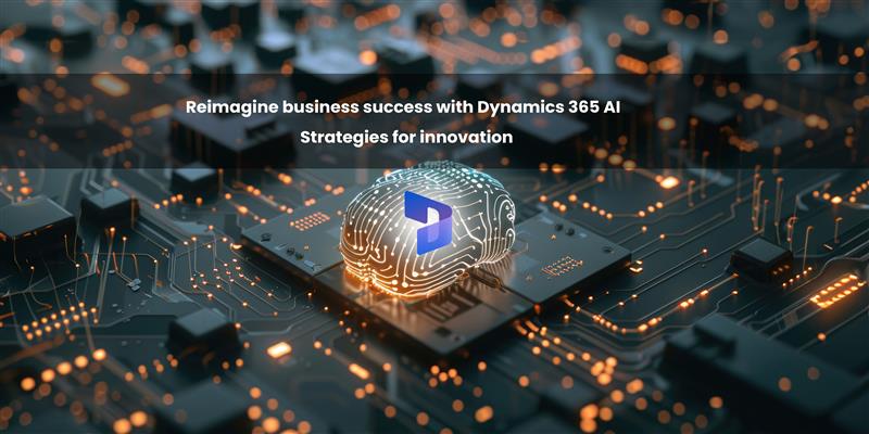 A digital brain icon made of circuit patterns, symbolizing AI technology. The background features a close-up of a circuit board.